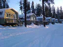 raid motoneige - Le sentier de neige